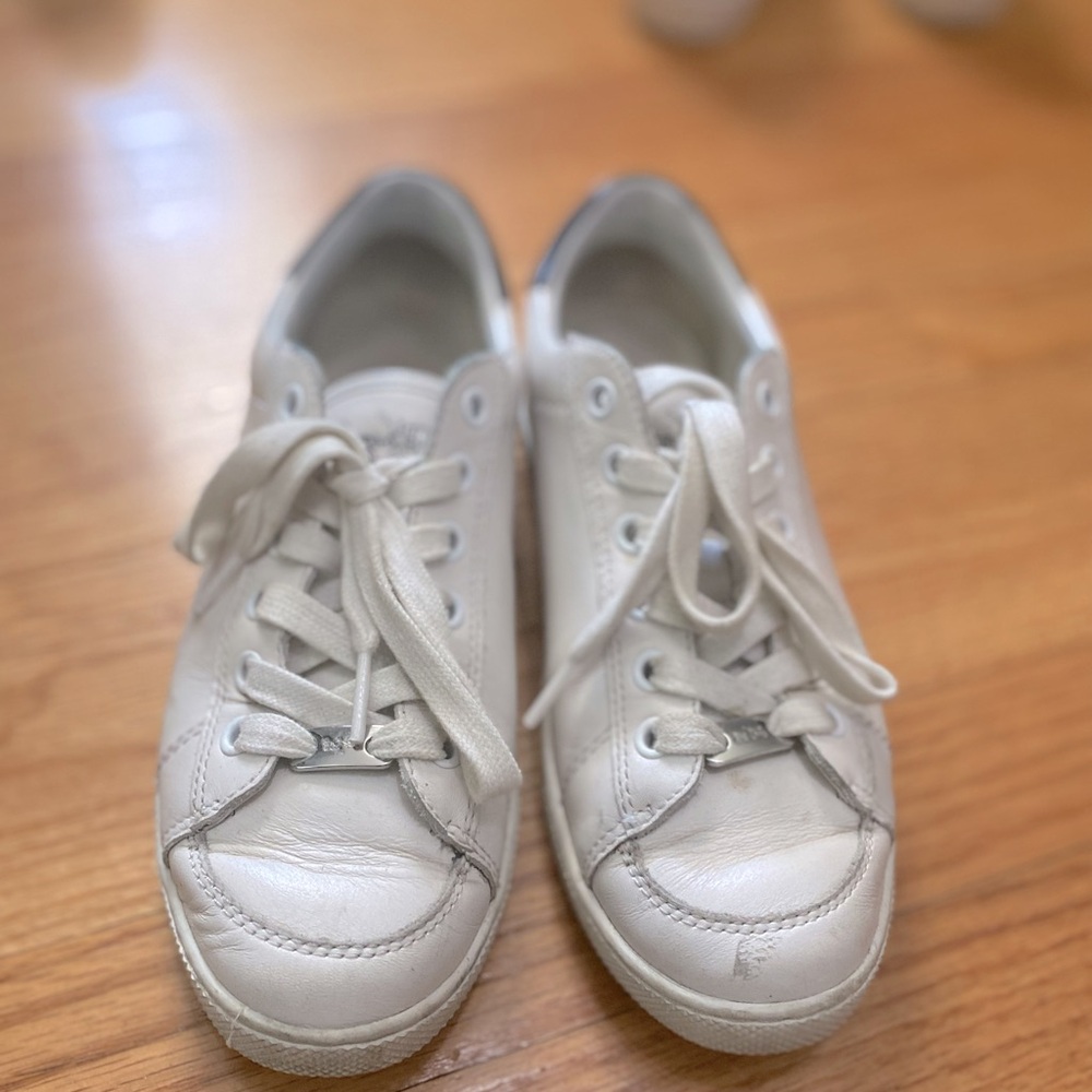 Coach white sneakers